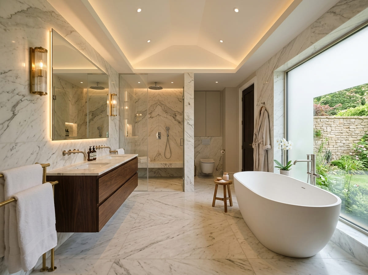 Custom Bathroom Renovation in Priddy